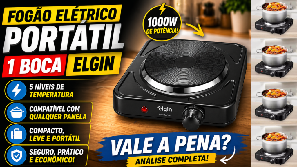 Fogão Elétrico Portátil 1 Boca
