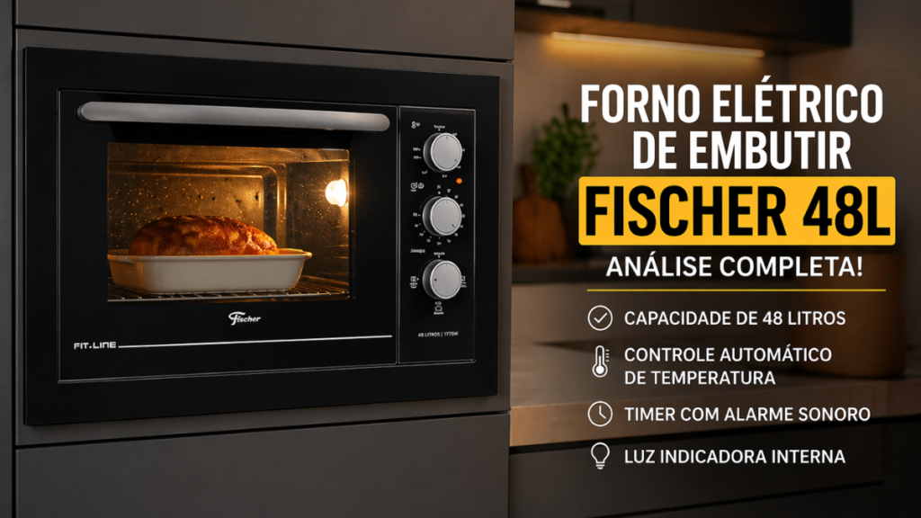 Forno Elétrico de Embutir Fischer