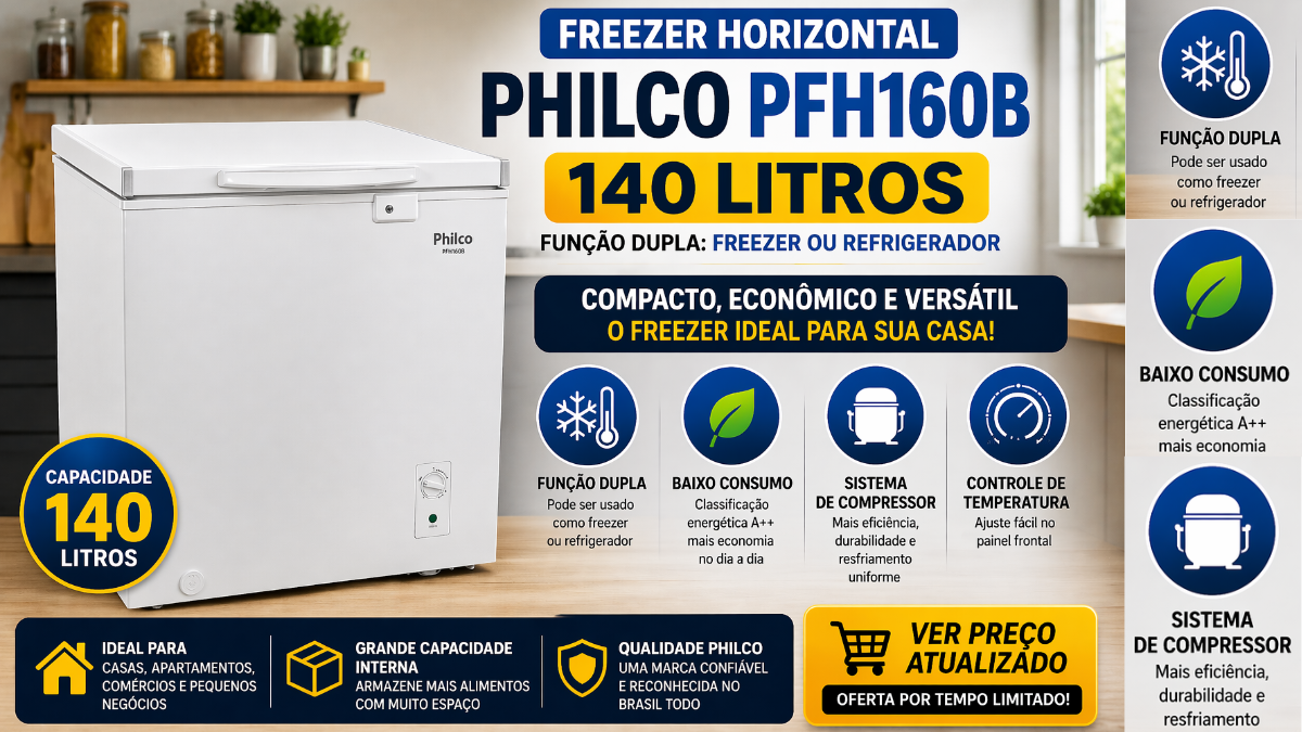 Freezer Horizontal Philco PFH160B