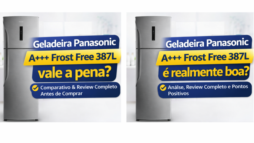 Geladeira Panasonic