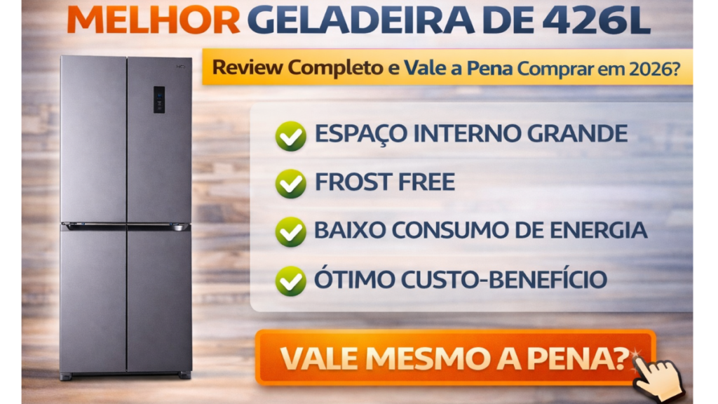 Melhor Geladeira de 426L