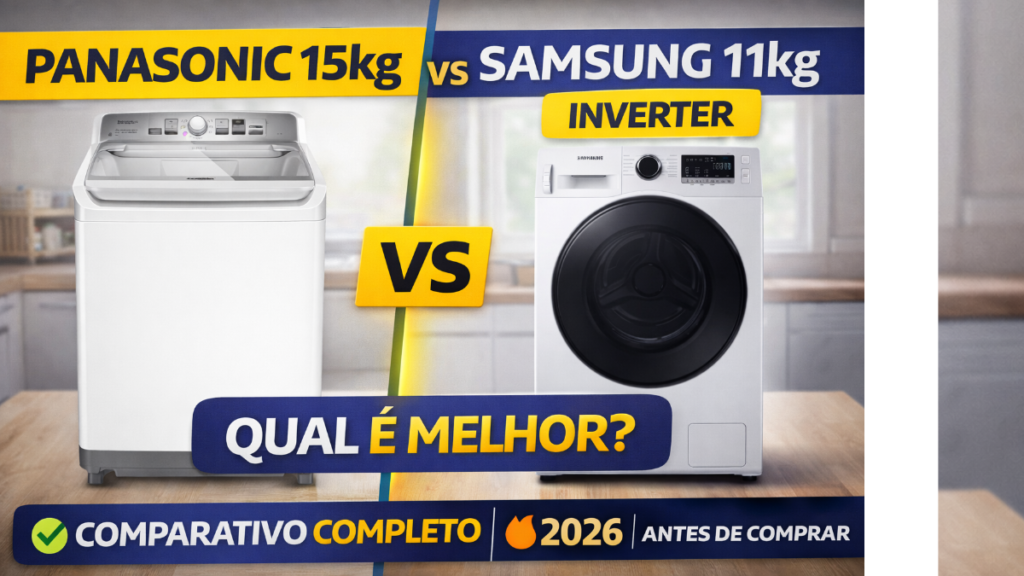Panasonic 15kg Samsung 11kg