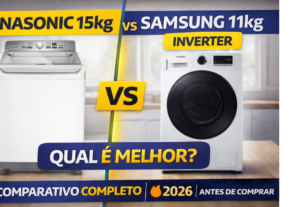 Panasonic 15kg Samsung 11kg