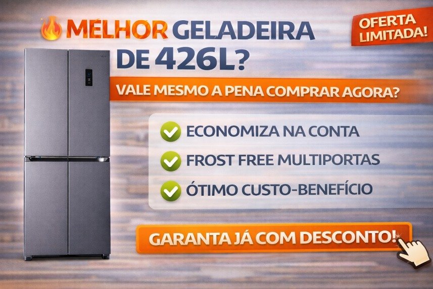 Melhor Geladeira de 426L