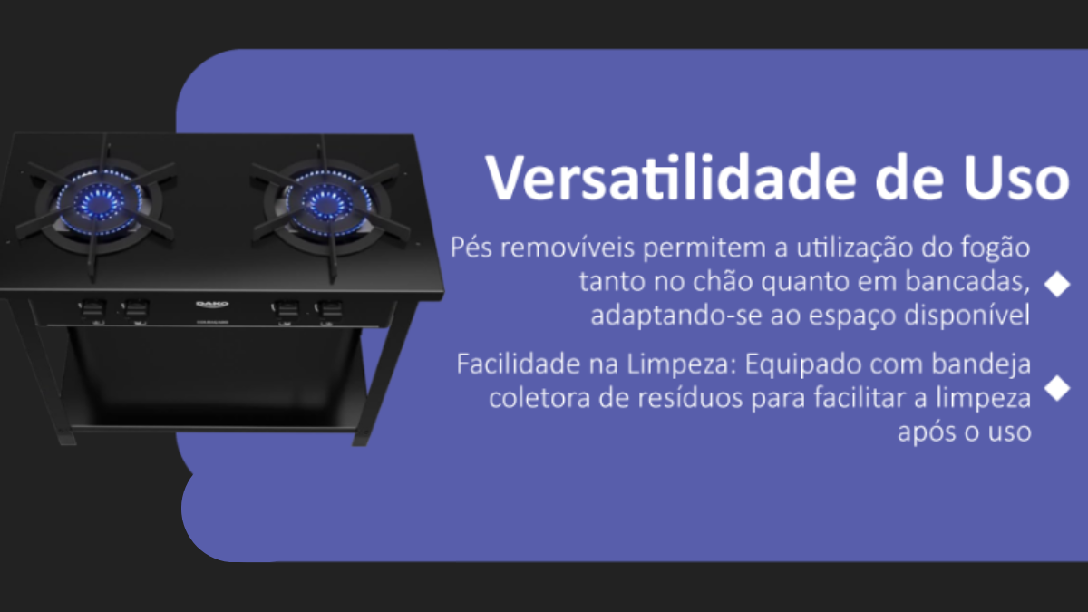 fogão industrial 2 bocas Dako Couraçado é bom