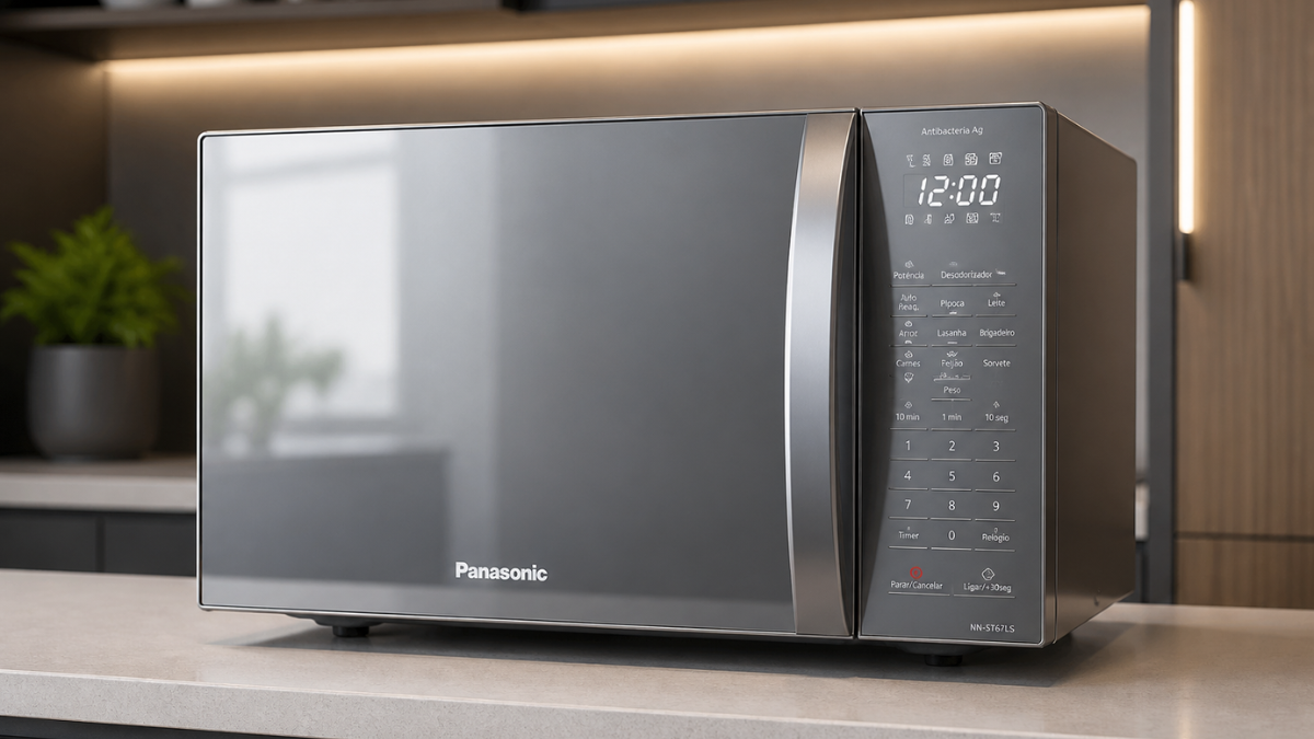 Panasonic Micro-ondas 34L Inox