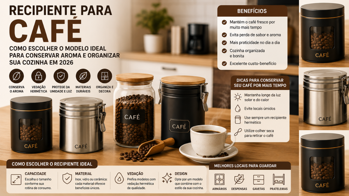 Recipiente Para Café