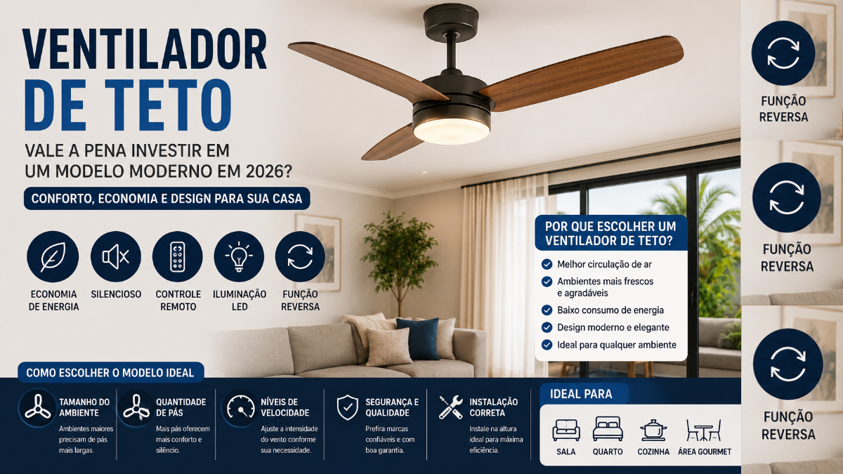Ventilador de Teto