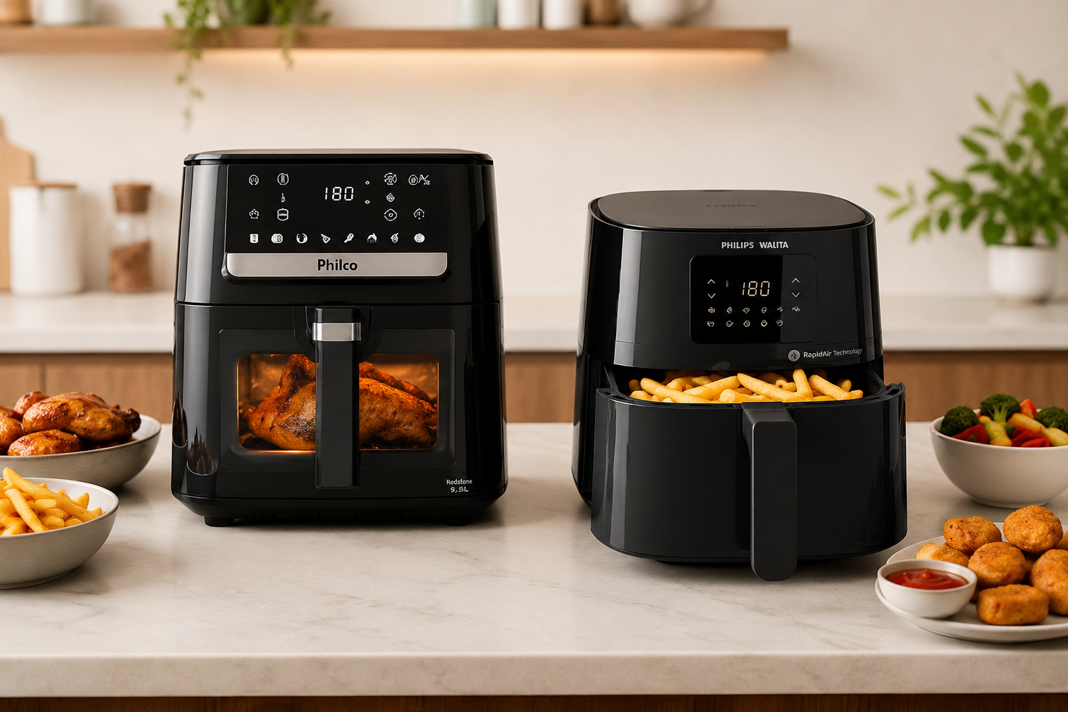 Melhores Air Fryers com Visor