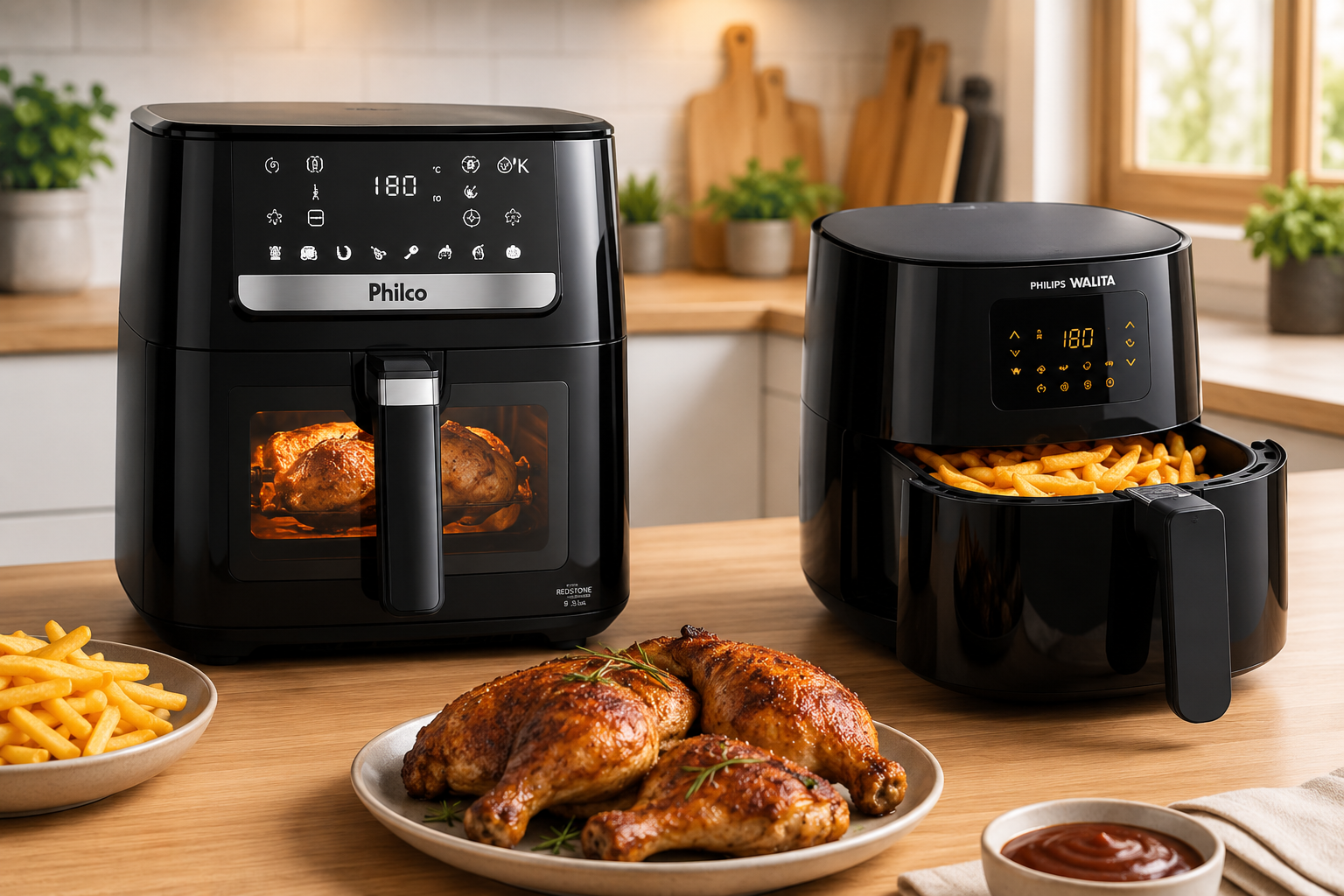 Melhores Air Fryers para Preparar Almoço Completo em Poucos Minutos