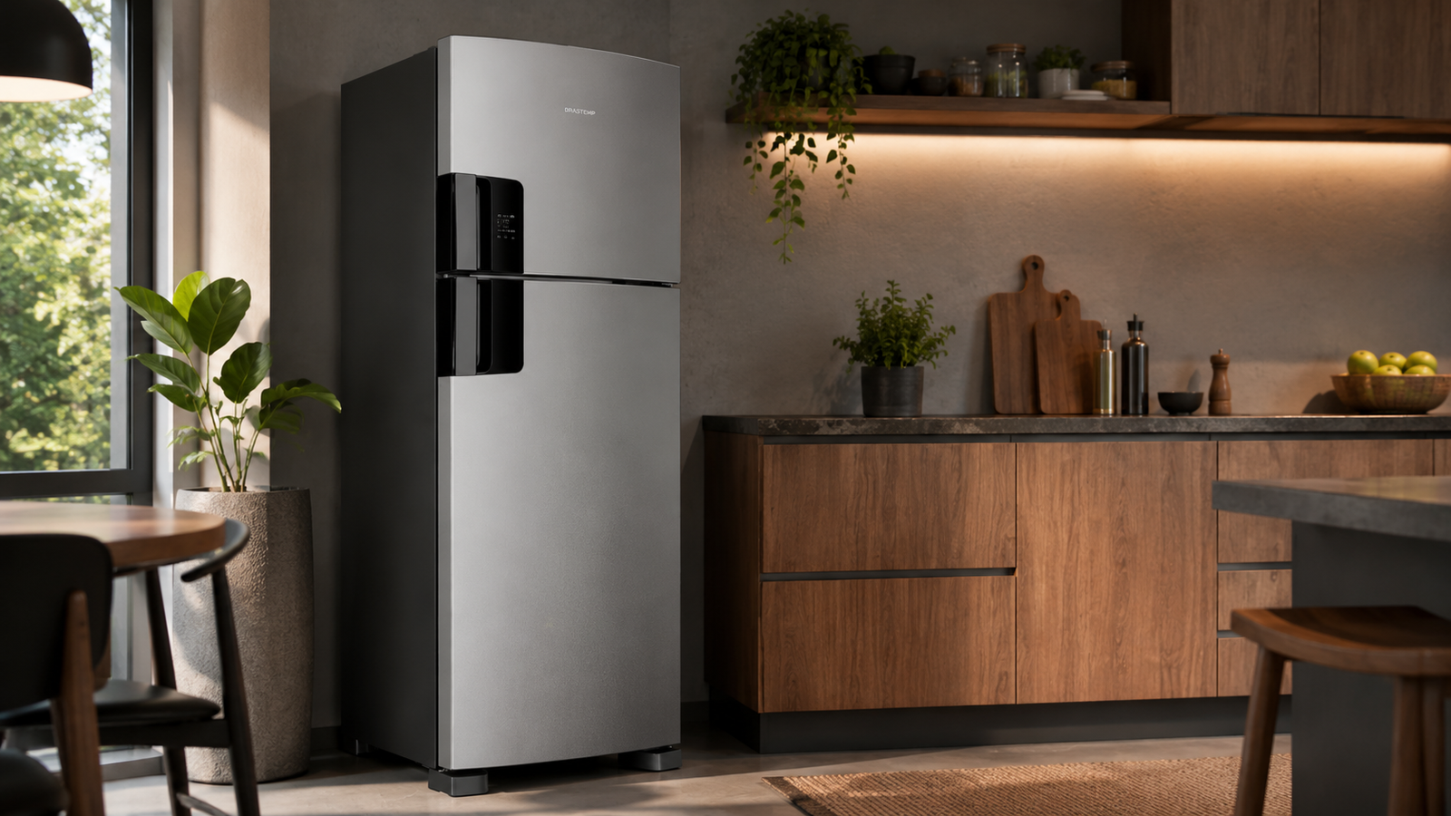 Geladeira Consul CRM56MK 455L Inox