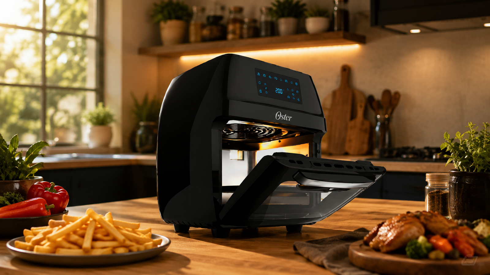 Air Fryer Oster 12L vs Fritadeira
