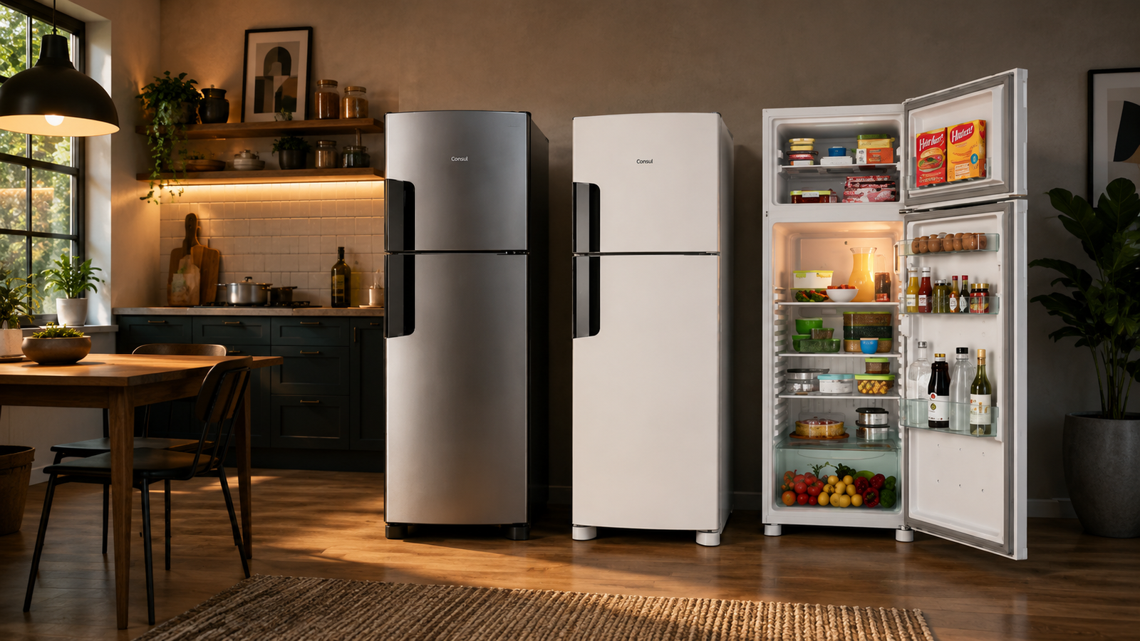As Geladeiras Consul Duplex com Melhor Custo-Benefício do Mercado