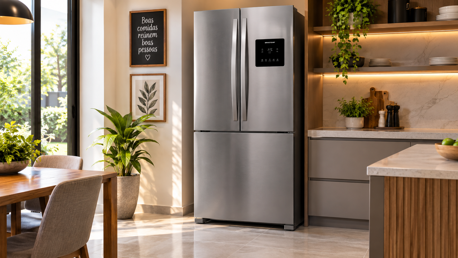 Geladeira Brastemp BRO85MK 559L