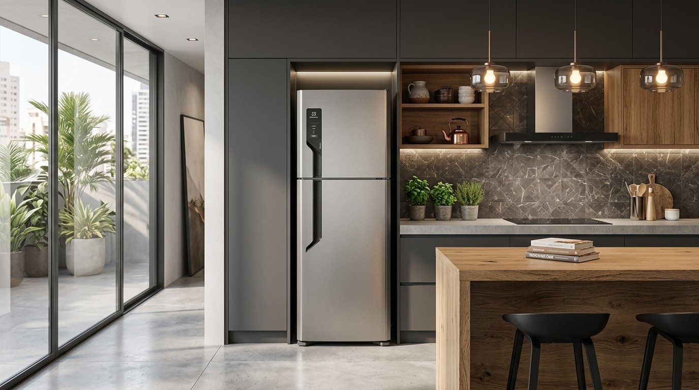 Geladeira Electrolux TF70S é Boa